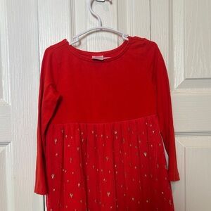 Hanna Andersson Red Long Sleeve Dress